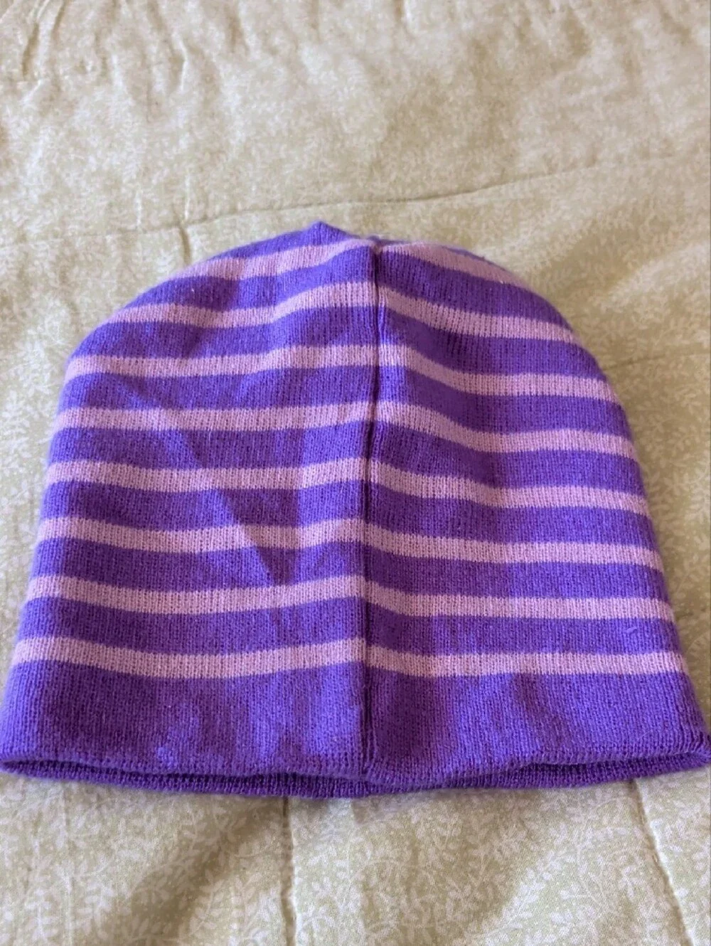 Paw Patrol Skye Purple and Light Purple Striped Beanie Hat